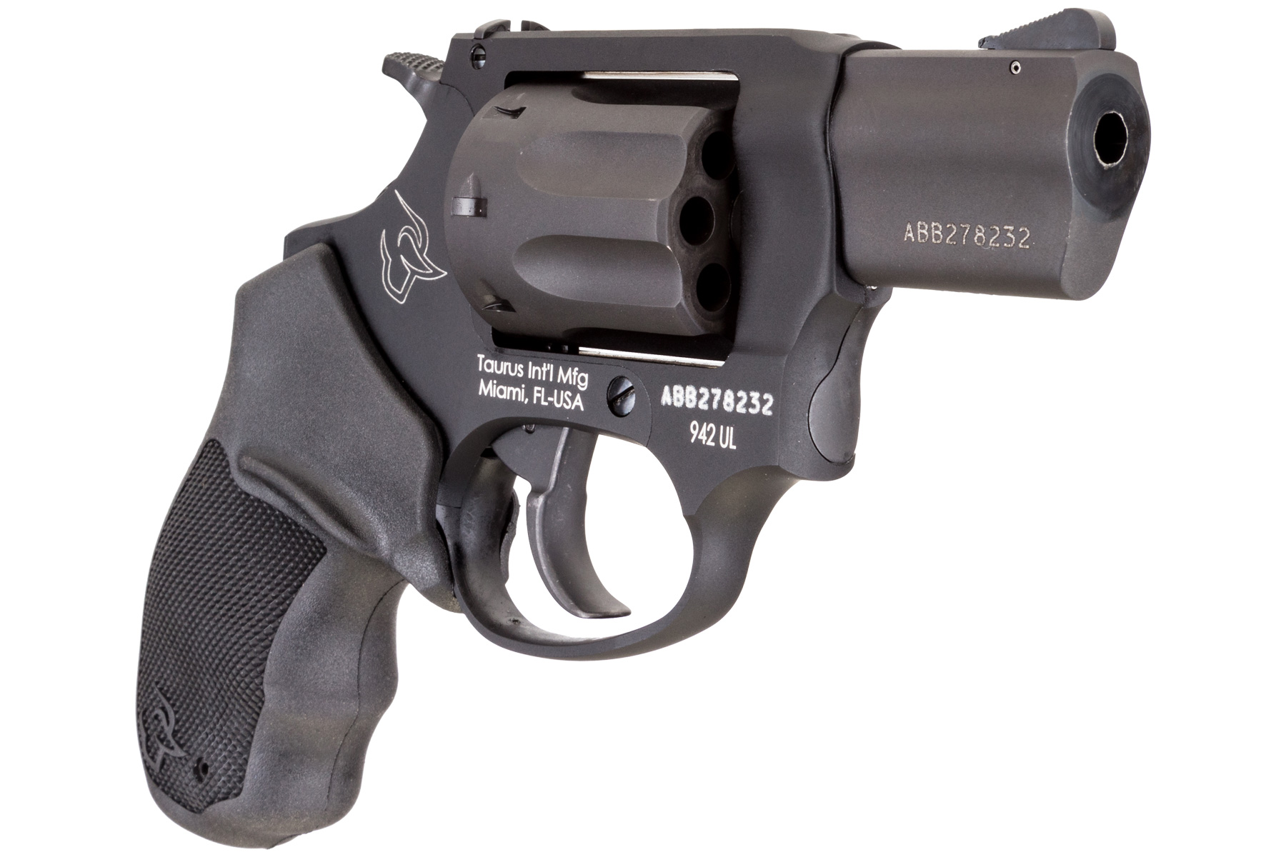 Taurus Protector 942 22 LR Hard Anodized Black Ultra-Lite 2 in.