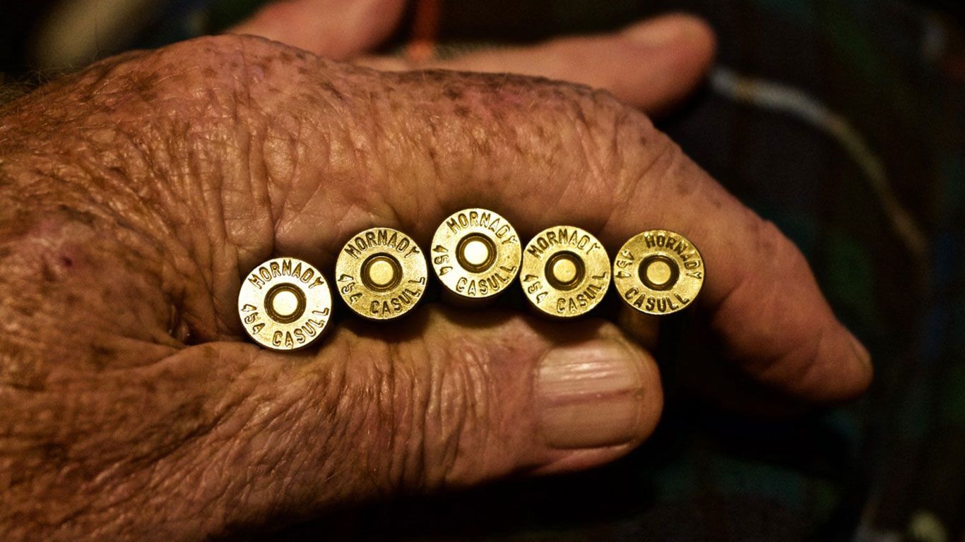 The .454 Casull is one of Larry's favorite handgun rounds.