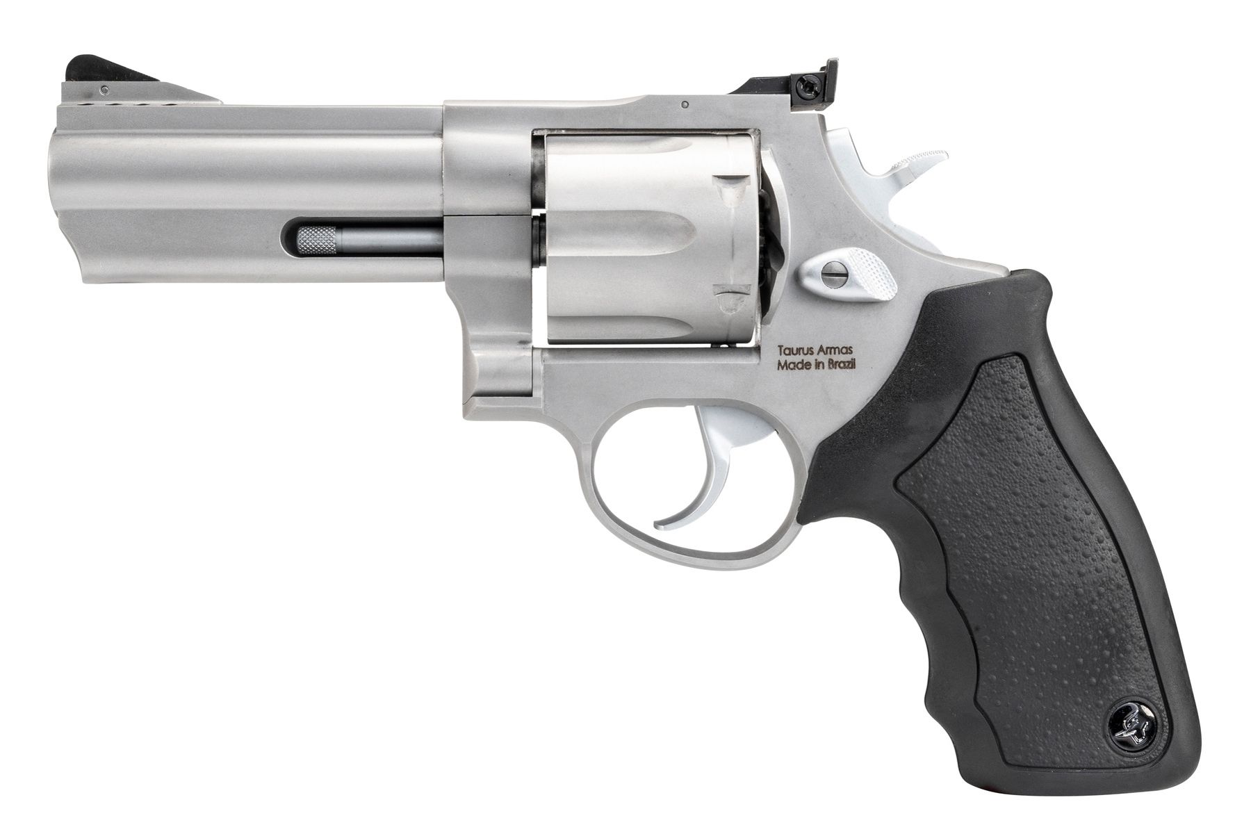 Taurus 44 | 44 Mag Matte Stainless 4.00 in. Soft Rubber