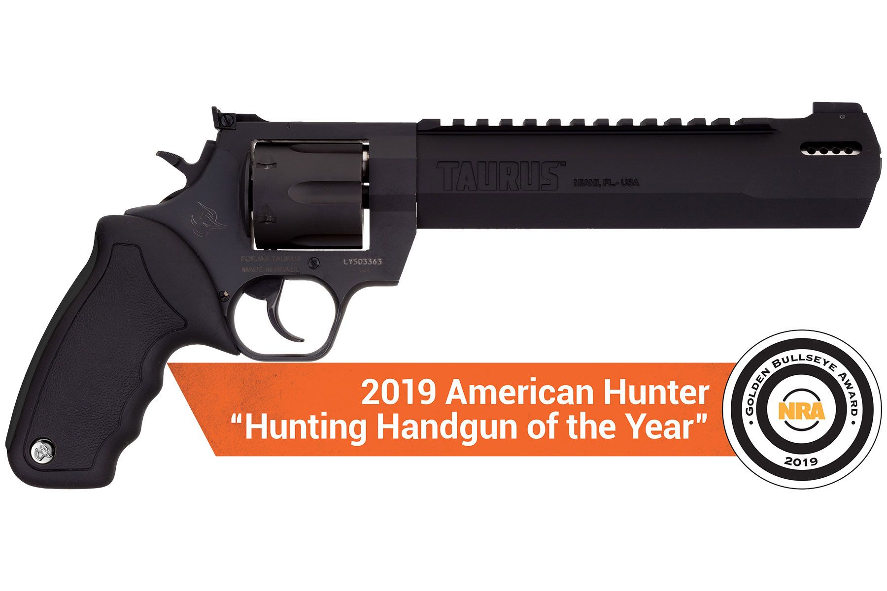 Taurus Raging Hunter - 2019 Golden Bullseye Award Revolver