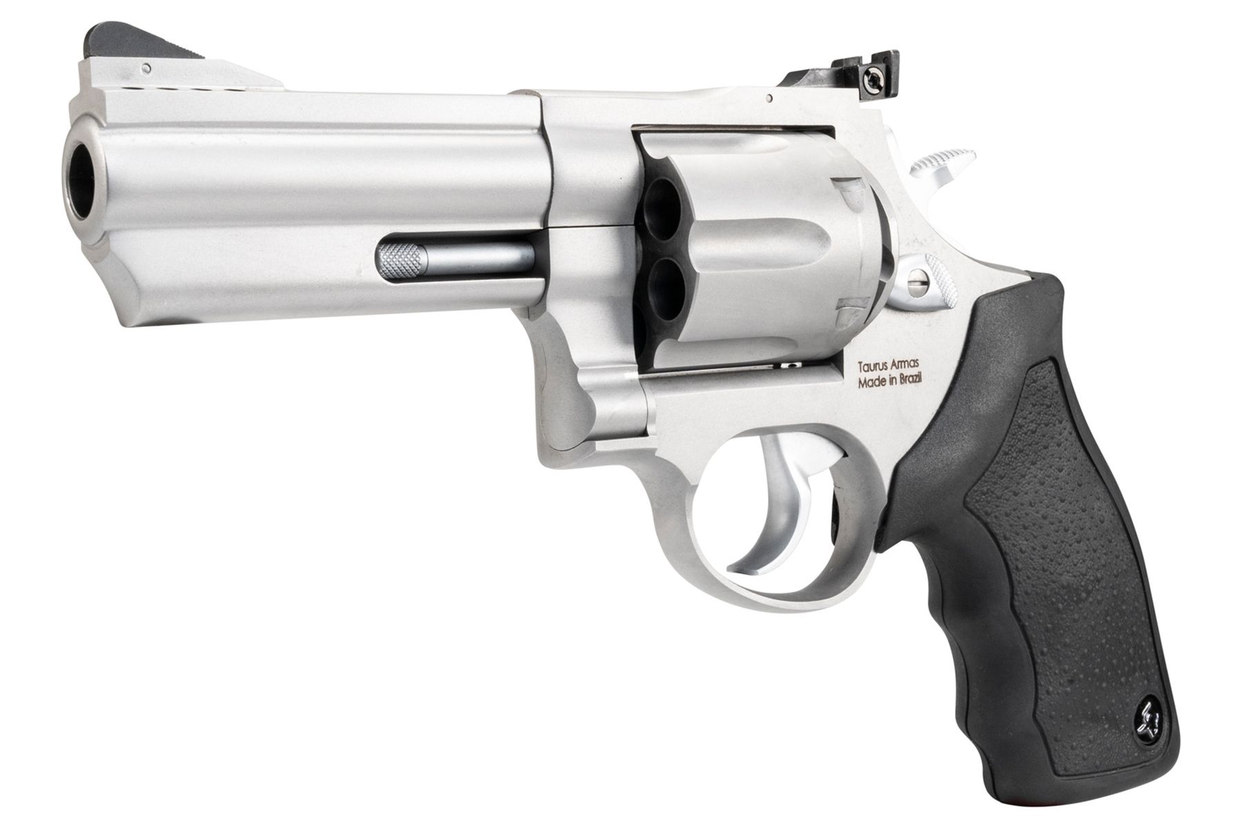 Taurus 44 | 44 Mag Matte Stainless 4.00 in. Soft Rubber