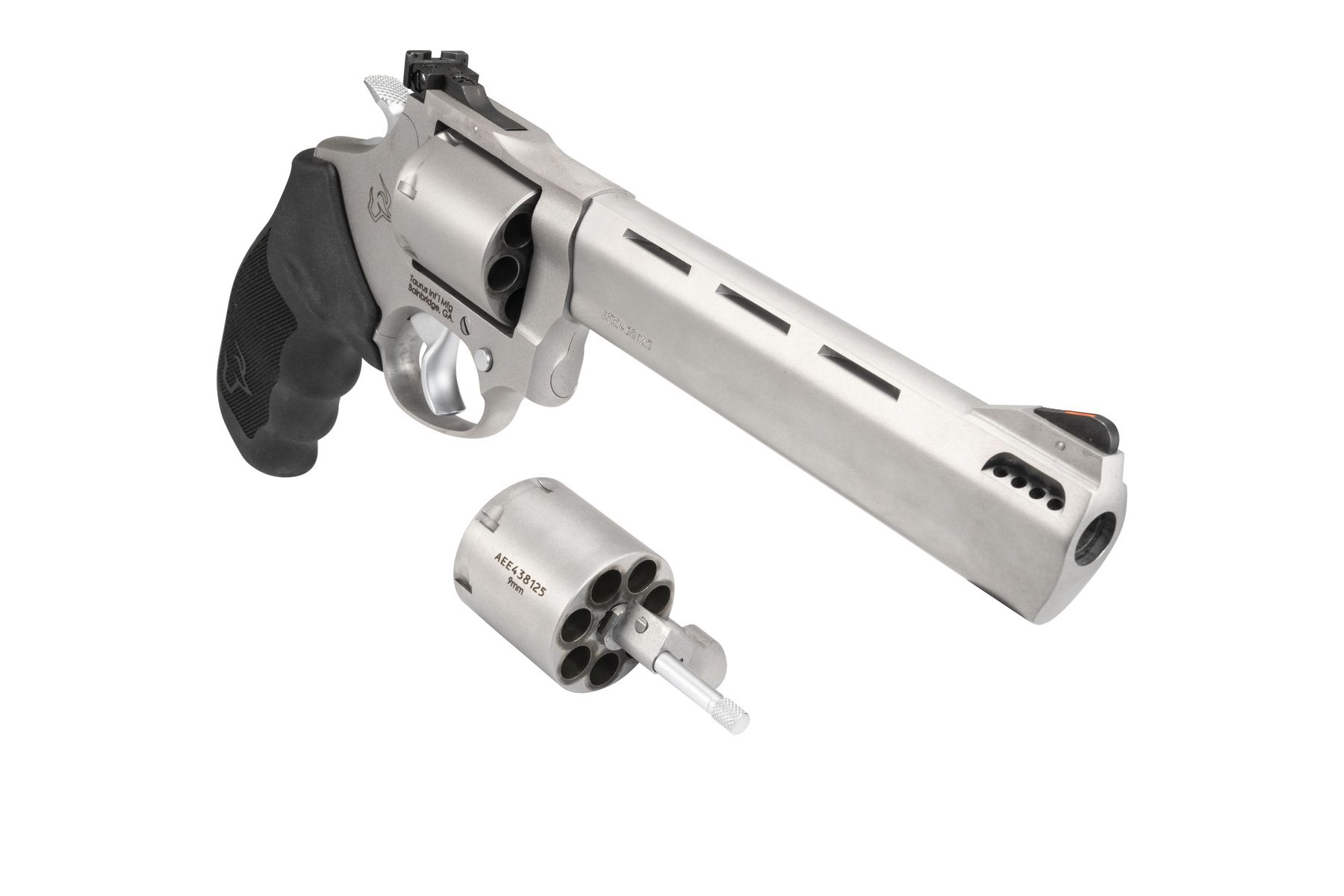 Taurus 692 357 Mag / 38 Spl +P / 9mm Luger Matte Stainless 6.50 in.
