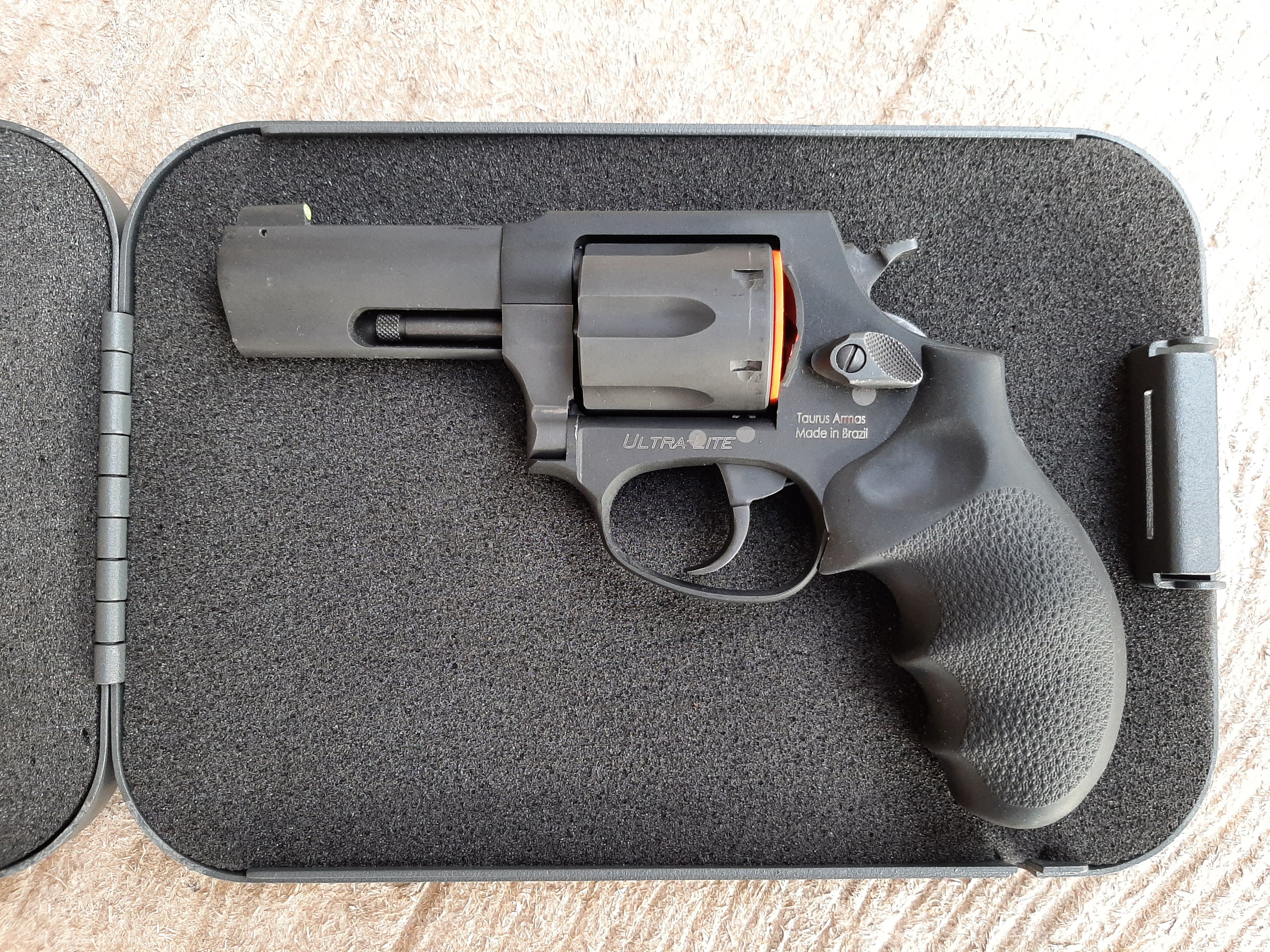 Revolvers make great travelling companions when flying commercial. Save the blaze orange disc that comes with the gun to show “empty” to airline employees.