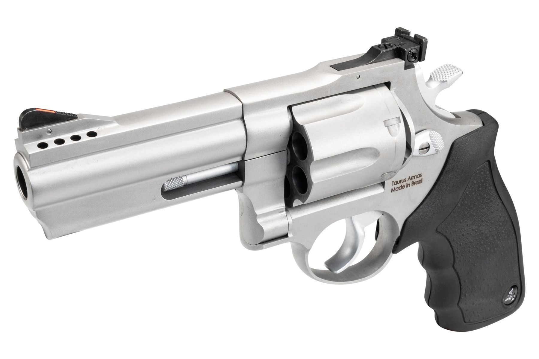 Taurus 44 | 44 Mag Matte Stainless 4.00 in. Soft Rubber