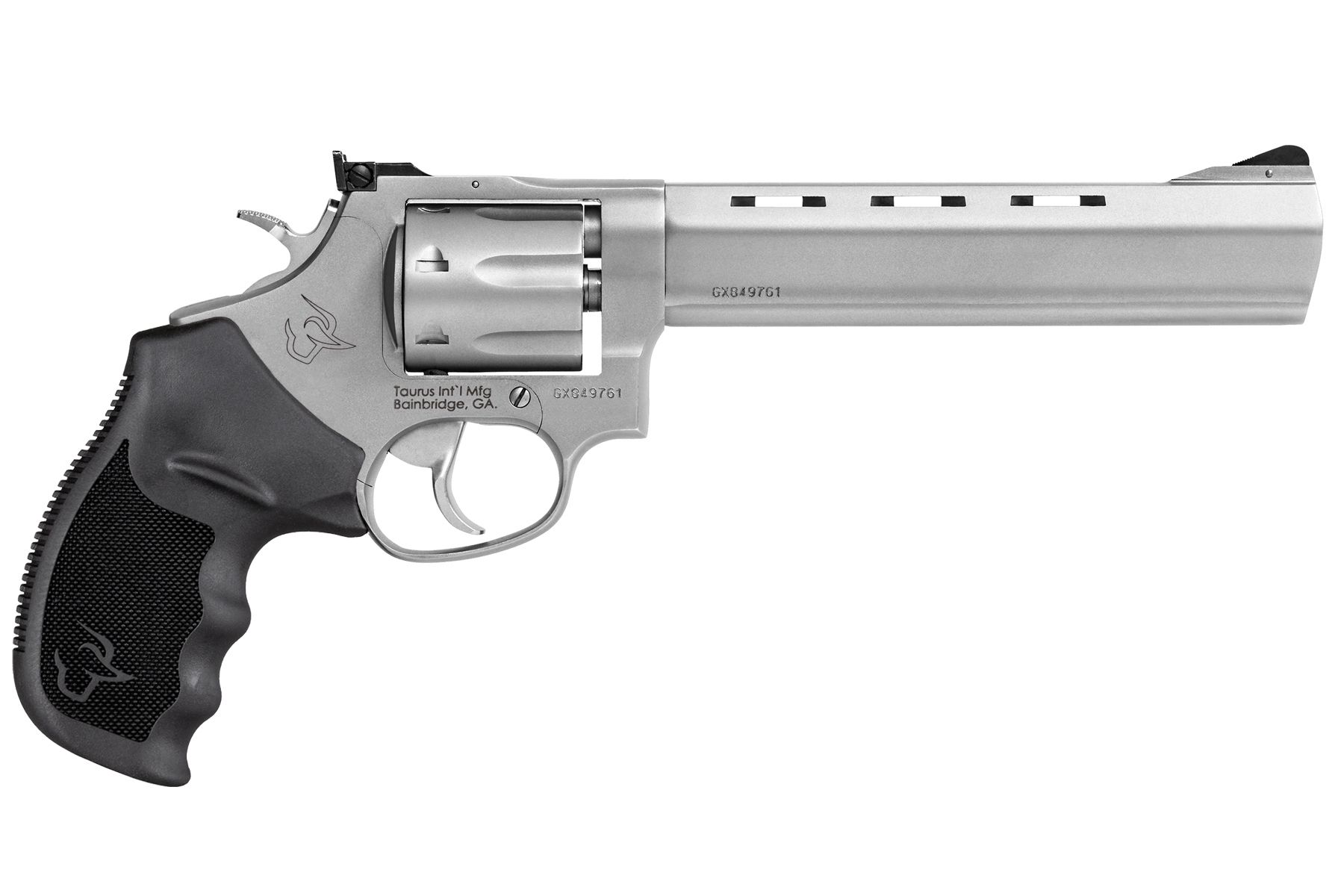 856 Revolver .38 Special +P Black/Stainless Single/Double-Action Revolver  by Taurus at Fleet Farm