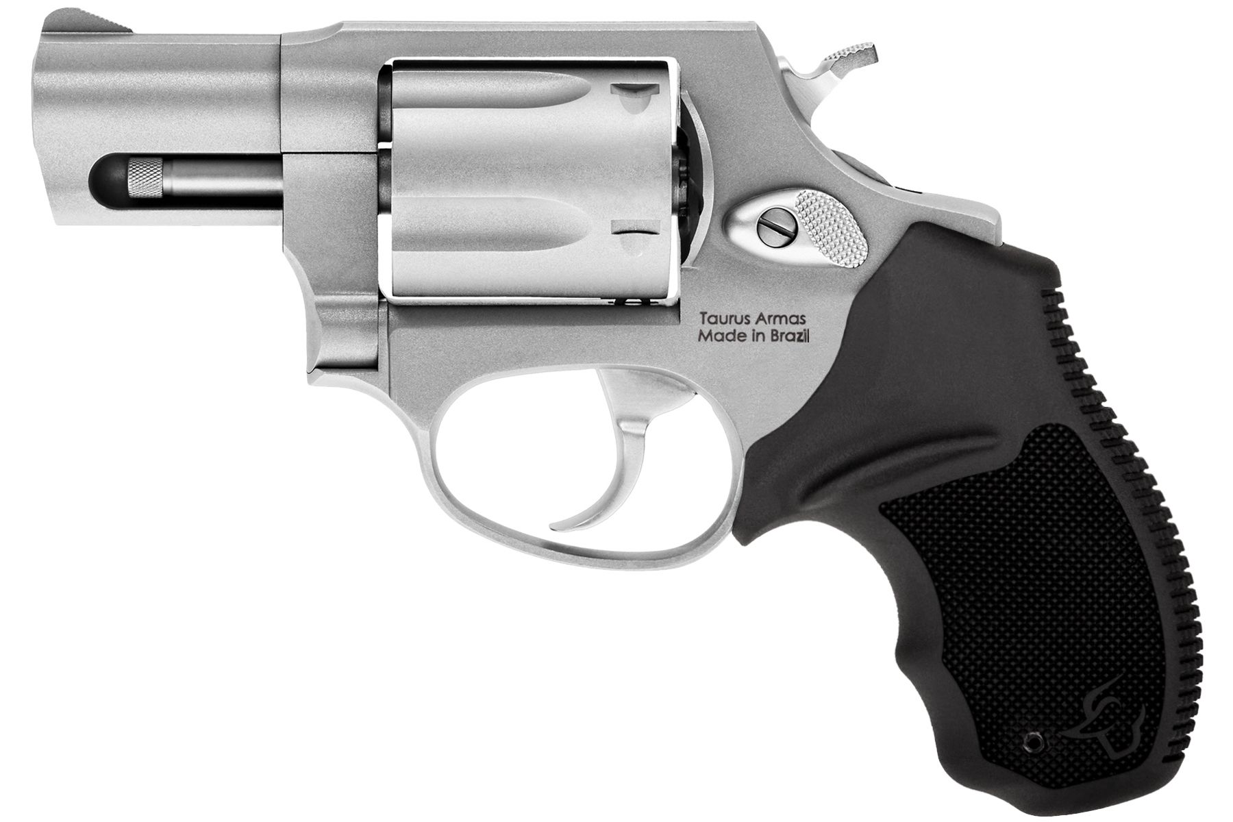 Taurus 605 357 Mag / 38 Spl +P Matte Stainless 2.00 in. Soft Rubber